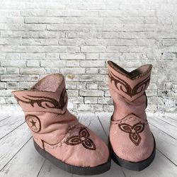 b07 doll leather boots 5 cm for dolls 13" effner little darling, mini maru, wellie wish america, ruby red, paola reina