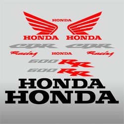 Graphic vinyl decals for Honda CBR600RR motorcycle 2005-2006 bike stickers handmade
