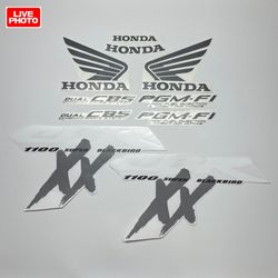 Graphic vinyl decals for Honda CBR1100XX motorcycle 1999-2007 bike stickers handmade