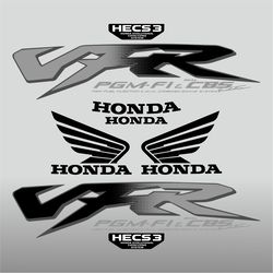 Graphic vinyl decals for Honda VFR 800FI motorcycle 1998-2001 bike stickers handmade