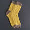 Yellow-winter-warm-handmade-socks-2