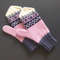 Pink-jacquard-womens-knit-mittens-2