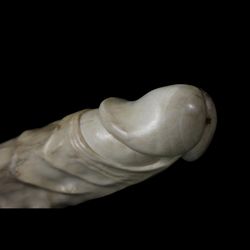 Custom order, wooden penis sculpture, plaster penis, erotic art sculpture, adult content.