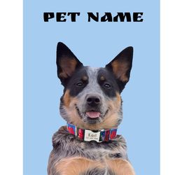 Modern pet portrait - Printable Digital File - Gift for dog lovers