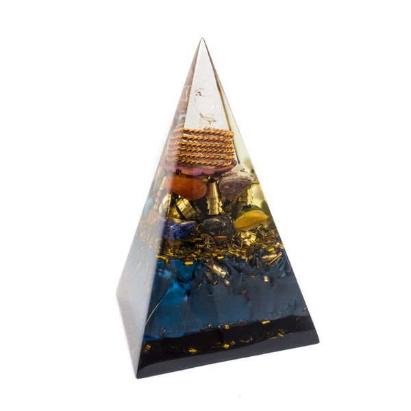 High Orgonite Pyramid with 12 minerals.jpg