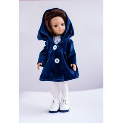 Dianna Effner Little Darling clothes, Paola Reina doll clothes, 13 inch doll clothes, Doll coat, dress, shoes, underwear