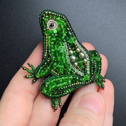 Frog pin brooches for woman