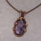 Copper pendant this natural faceted amethyst Unique wire wrapWWA00372-07-02.jpeg