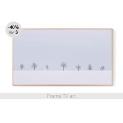 Frame TV Art Digital Download 4K, Frame TV art landscape, Frame Tv Art winter snow, Frame TV art Christmas | 193