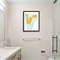 Orange White Cat Print Cat Decor Cat Art Home Wall-2.jpg