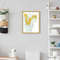 Orange White Cat Print Cat Decor Cat Art Home Wall-3.jpg