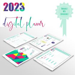 Digital Planner, Goodnotes Planner, iPad Planner, Notability Planner, Dated Digital Planner, 2023 Planner