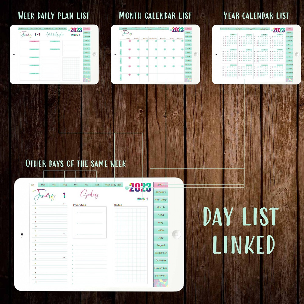 Dated digital planner 2023 ipad designed interlinked good note stickers 3.jpg