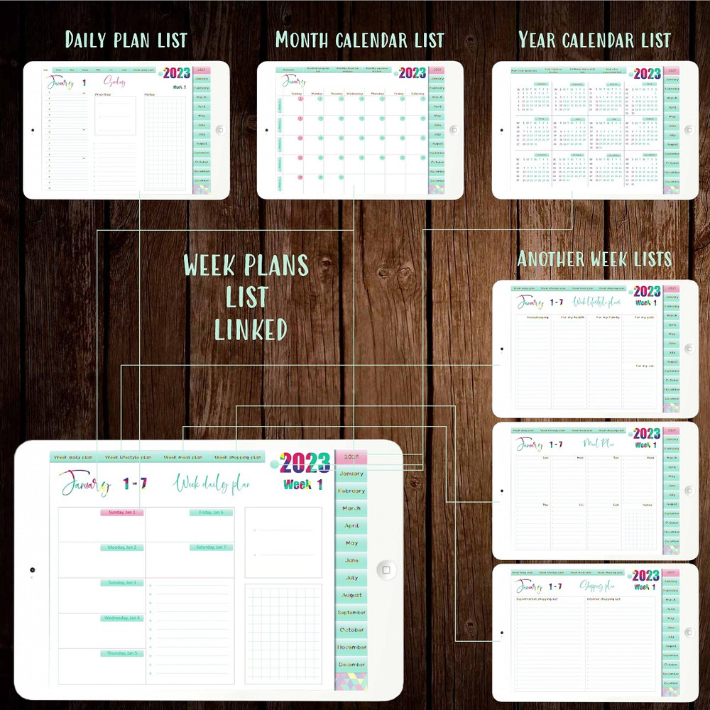Dated digital planner 2023 ipad designed interlinked good note stickers 4.jpg