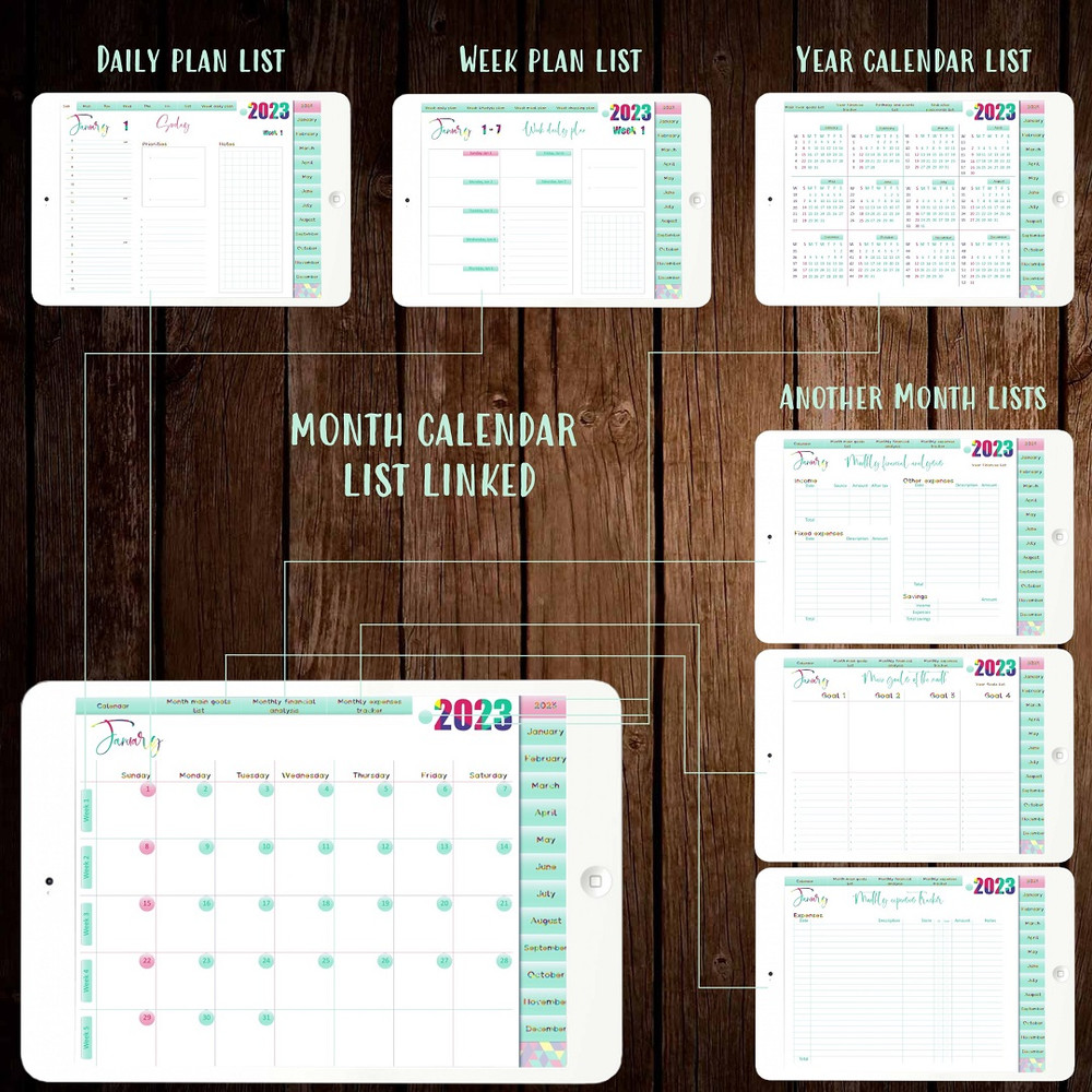 Dated digital planner 2023 ipad designed interlinked good note stickers 6.jpg