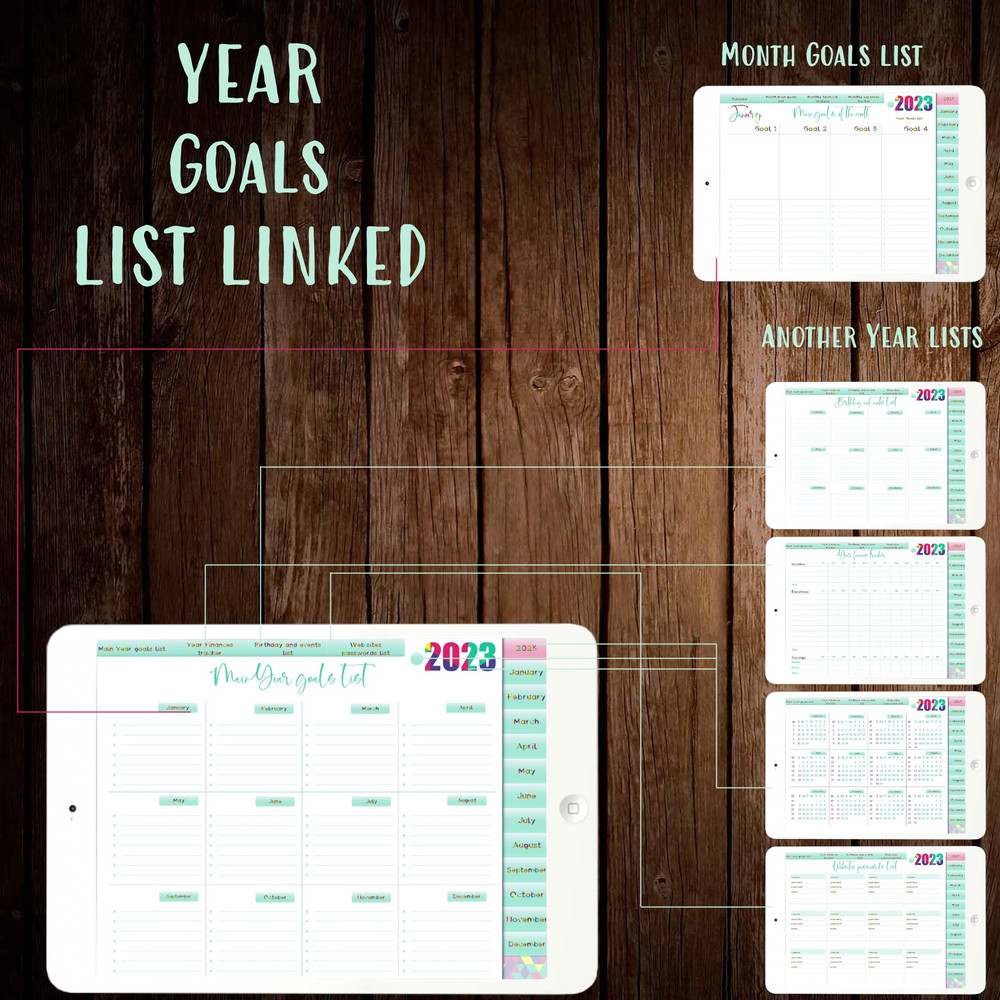 Dated digital planner 2023 ipad designed interlinked good note stickers 9.jpg
