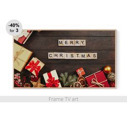 Samsung Frame TV art Download 4K, Frame TV Art Merry Christmas, Frame TV art winter, Frame Tv art Holiday | 197