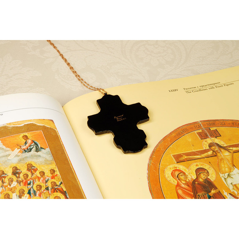 Cross icon pendant