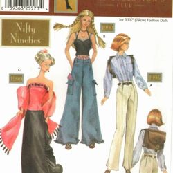 PDF Copy Sewing Pattern Simplicity 7081 Clothes fo Dolls 11 1/2 inch