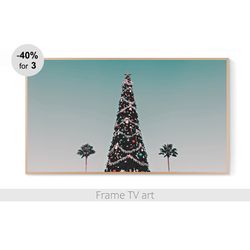samsung frame tv art digital download 4k, frame tv art christmas tree, frame tv art winter, frame tv art holiday | 189
