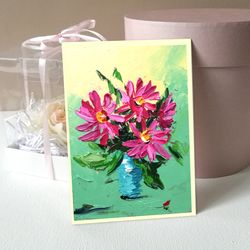 Printable Cards Instant Download Digital Flower Postcard JPG Printable Greeting Cards Floral Card