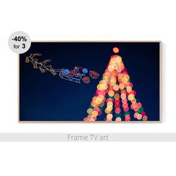 Samsung Frame TV art Download 4K, Frame TV Art Christmas tree, Frame TV art winter, Frame Tv art Holiday | 191