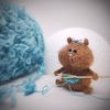 Hamster knitting pattern, cute toy pattern, small gift for woman, amigurumi hamster pattern, knitting animal tutorial 4.jpg