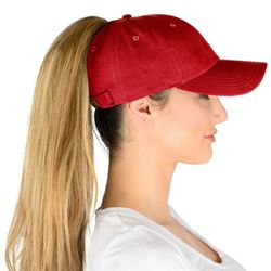 Womens Ponytail Baseball Caps