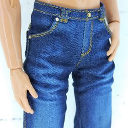 Dark blue jeans for Ken doll and other similar dolls