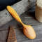 Handmade wooden spoon from apple wood with decorated handle - 03