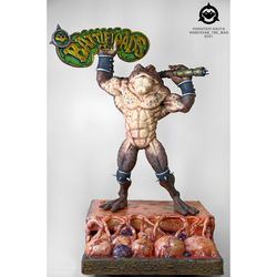 handmade figure pimple from battletoads