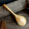 Handmade wooden coffee scoop with decorated handle - 03