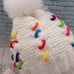 Children's Hat and Scarf Set