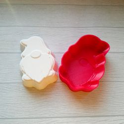 gnome bath bomb mold stl file for 3d printing