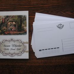 Set of postcards by Susan Wheeler. Susan Wheeler, rabbits