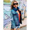 hand painted women jacket-jean jacket-denim jacket-girl fabric clothing-designer art-wearable art-custom clothes 3.jpg