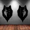 Geri Freki Wolves Odin Wotan Norse Viking Sticker Popular