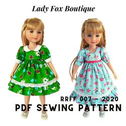 sewing pattern for ruby red fashion friends dolls