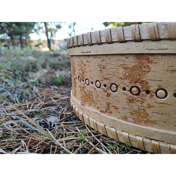 Birch bark basket-2