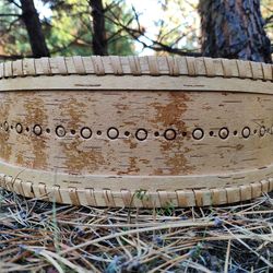 Birch bark basket