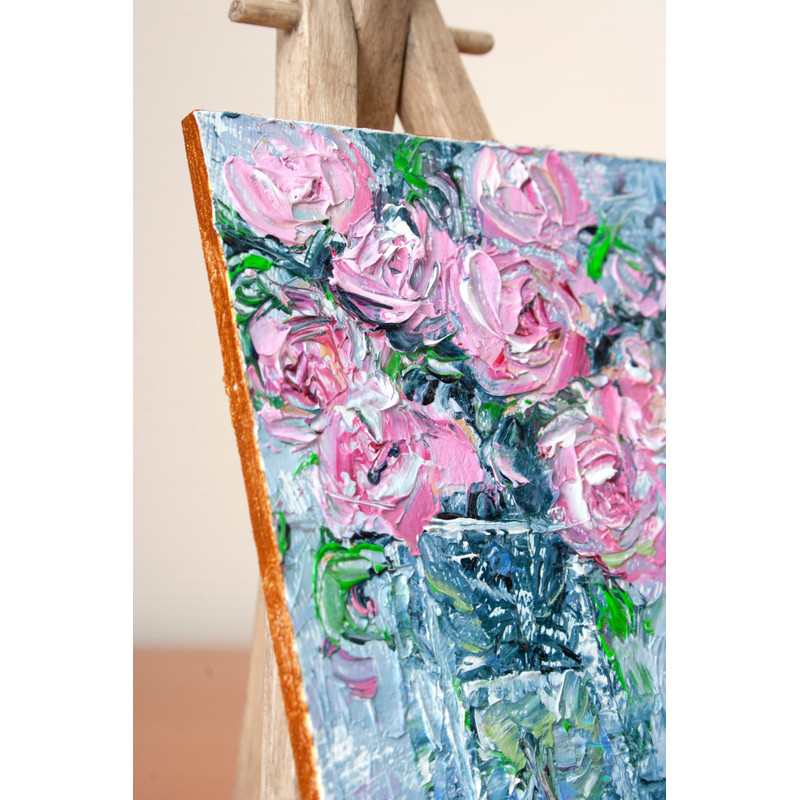 roses-miniature-miniart-flowers-green-purple-dark-blue-Modern-paintings-Fine-Art-Paintings-vivid-picture-Realism-and-abstraction-oil-painting-impressionism-IMG_