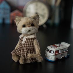 Teddy Cat handmade teddy