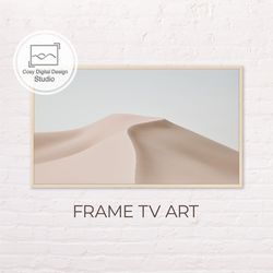 Samsung Frame TV Art | 4k Minimalist Pastel Colors Desert Landscape Art for The Frame TV | Digital Art Frame Tv