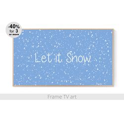Frame TV art Digital Download 4K,  Samsung Frame TV Art Christmas, Frame TV art winter snow, Frame Tv art Holiday | 067