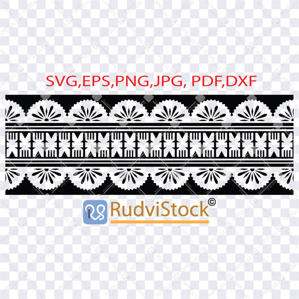 Fiji Pattern Border Fijian Tribal Pattern Border - Inspire Uplift
