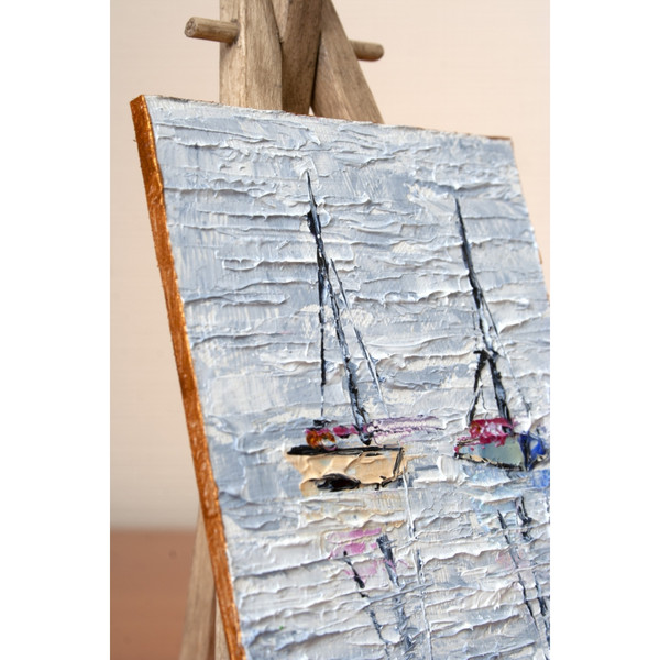 yacht-sailboat-sea-miniature-miniart-Modern-paintings-Fine-Art-Paintings-vivid-picture-Realism-and-abstraction-oil-painting-impressionism-2.jpg
