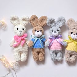 rabbit symbol 2023, bunny photo props for girl, bunny baby shower gift ideas, rabbit toy, hare gift by KnittedToysKsu