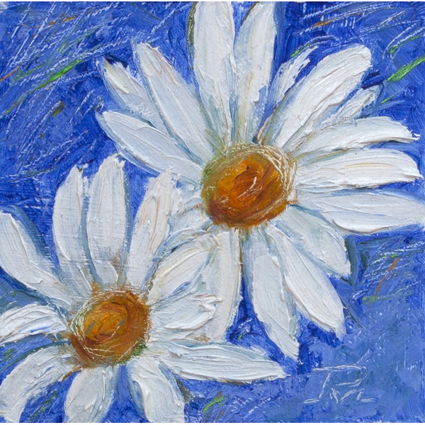 chamomile-miniature-flowers-green-purple-dark-blue-Modern-paintings-Fine-Art-Paintings-vivid-picture-Realism-and-abstraction-oil-painting-impressionism-1.jpg