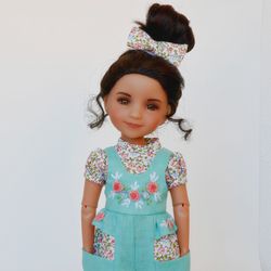 (Pre-order for Cheryl) Ruby Red Fashion Friends doll jumpsuit