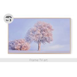 Samsung Frame TV Art Digital Download 4K, Frame TV art winter landscape, Frame Tv Art snow, Frame TV art Christmas | 232